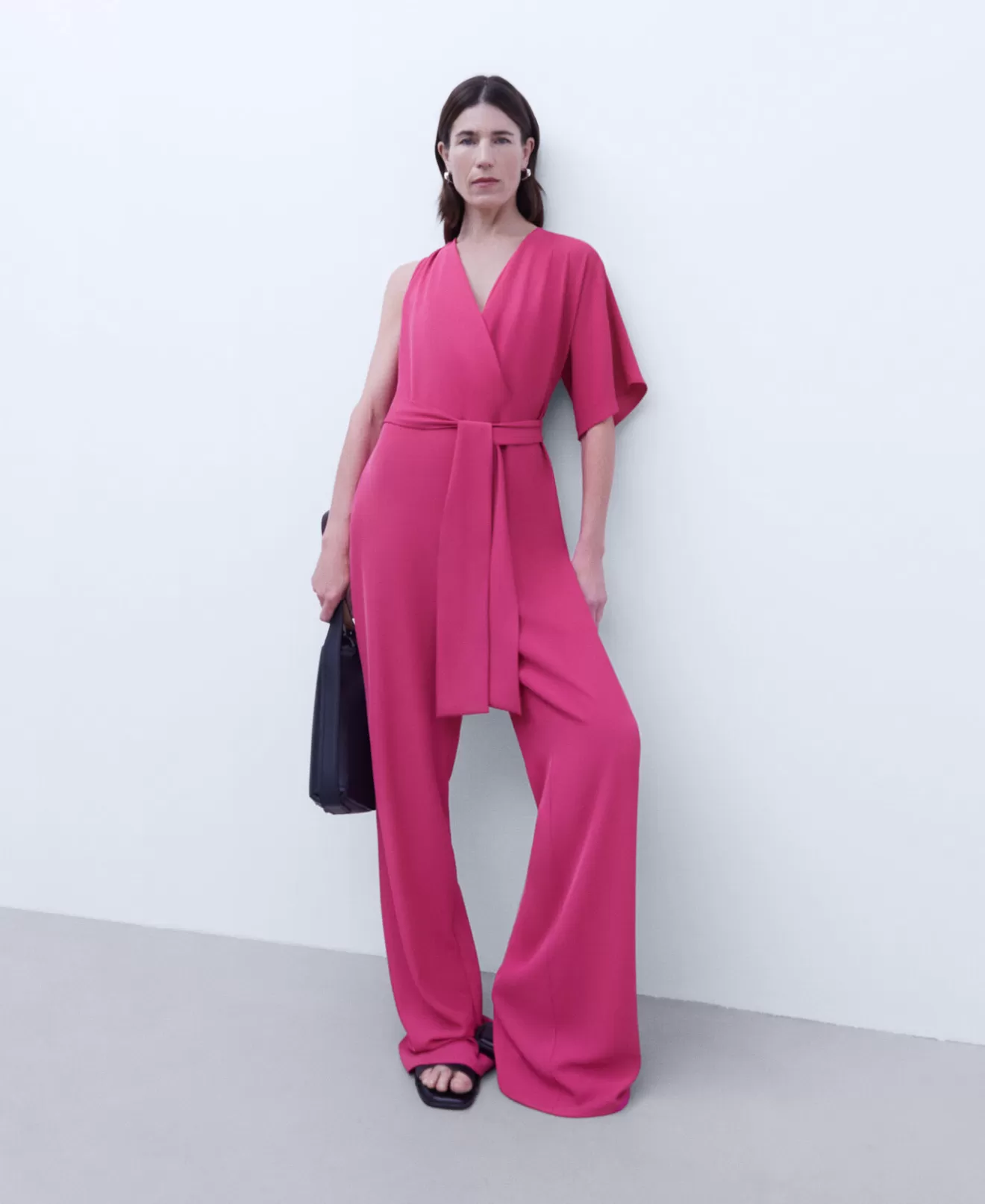 Asymmetrischer Overall Mit Drapiertem Rucken>Adolfo Dominguez Shop