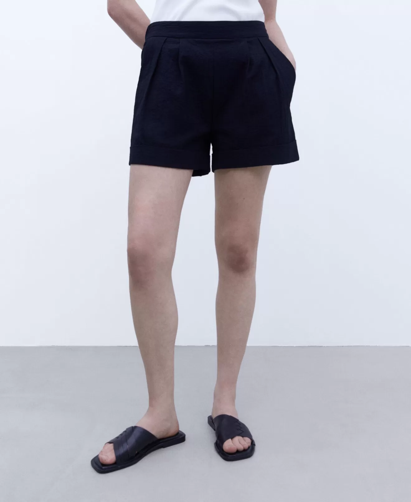 Bermudashorts Mit Kurzem Saum>Adolfo Dominguez Discount