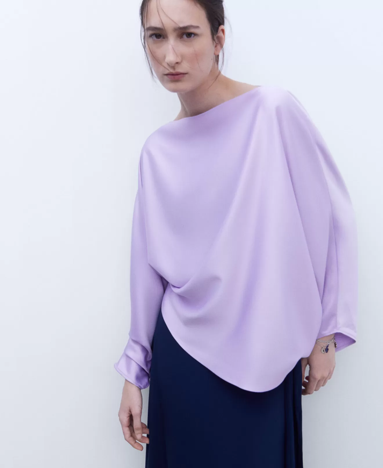 Bluse Mit Asymmetrischen Japanischen Armeln>Adolfo Dominguez Flash Sale