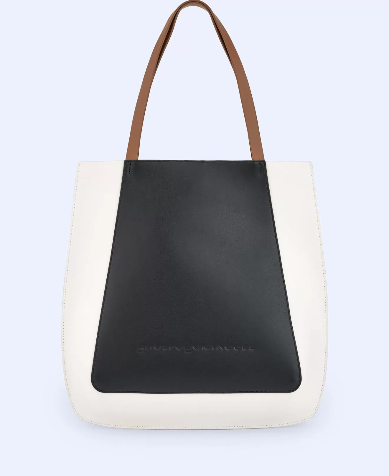 Dreifarbige Shopper Aus Vachetteleder>Adolfo Dominguez Shop