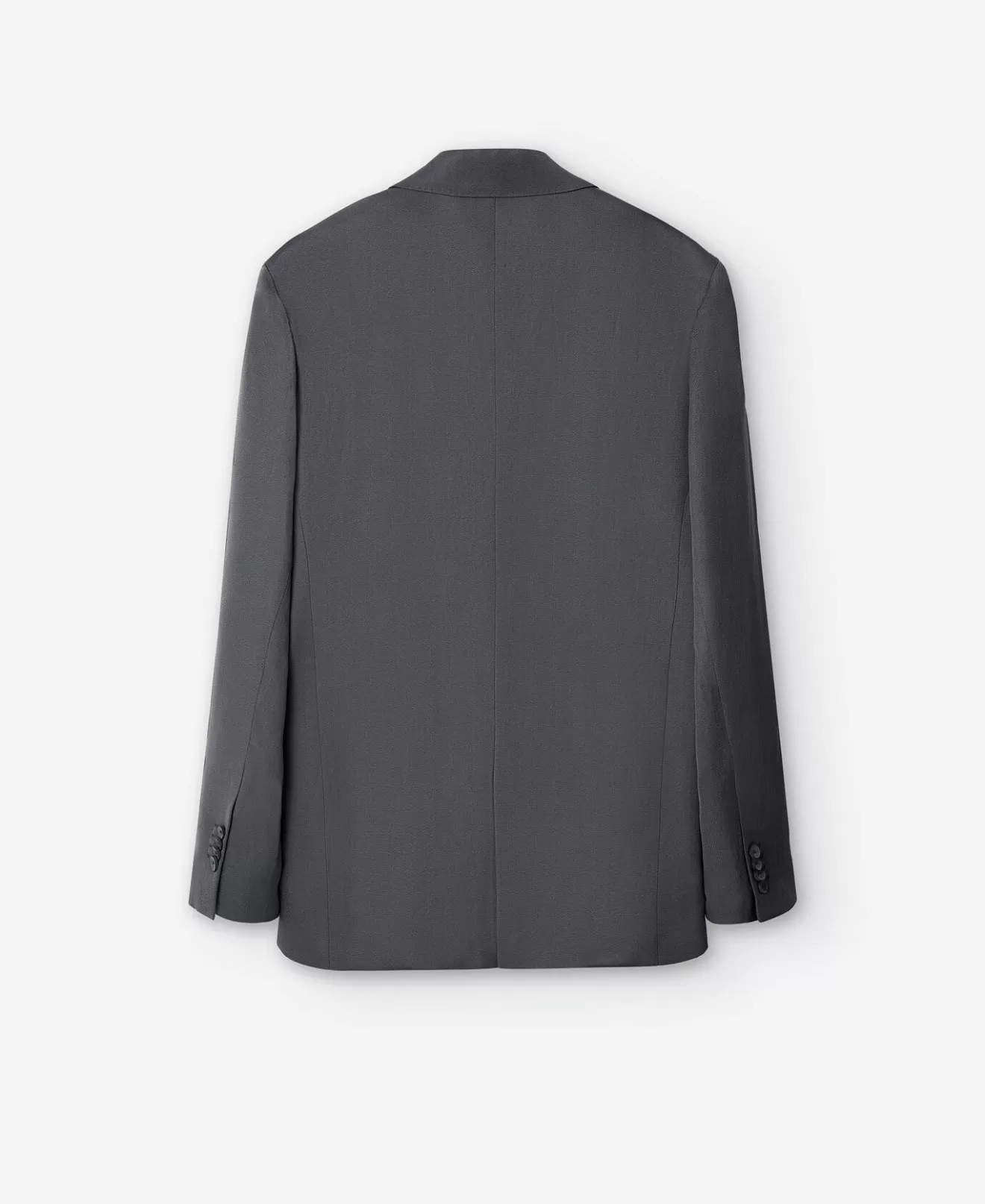 Grauer Oversize-Blazer Aus Lyocell Und Leinen>Adolfo Dominguez Flash Sale