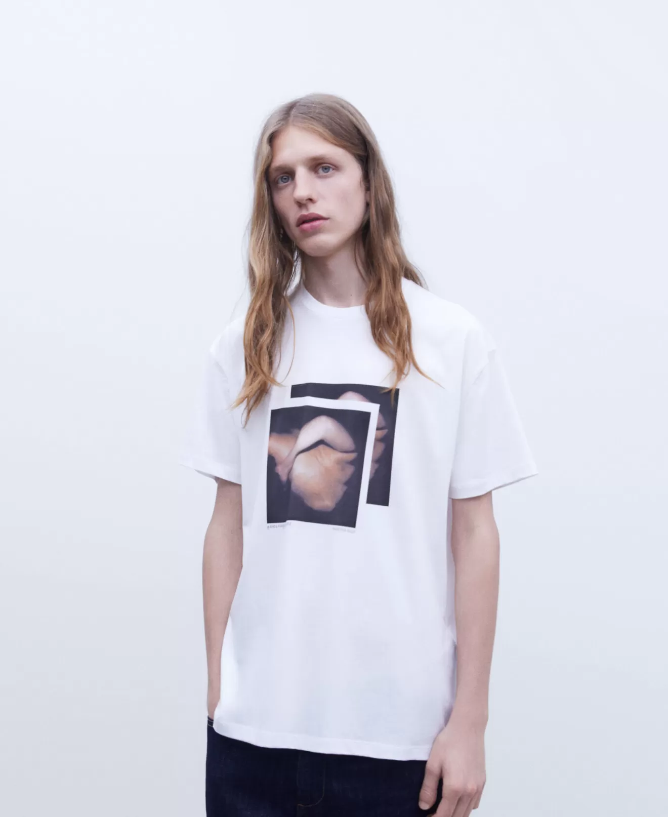 Oversize-T-Shirt Aus Bio-Baumwolle>Adolfo Dominguez Fashion