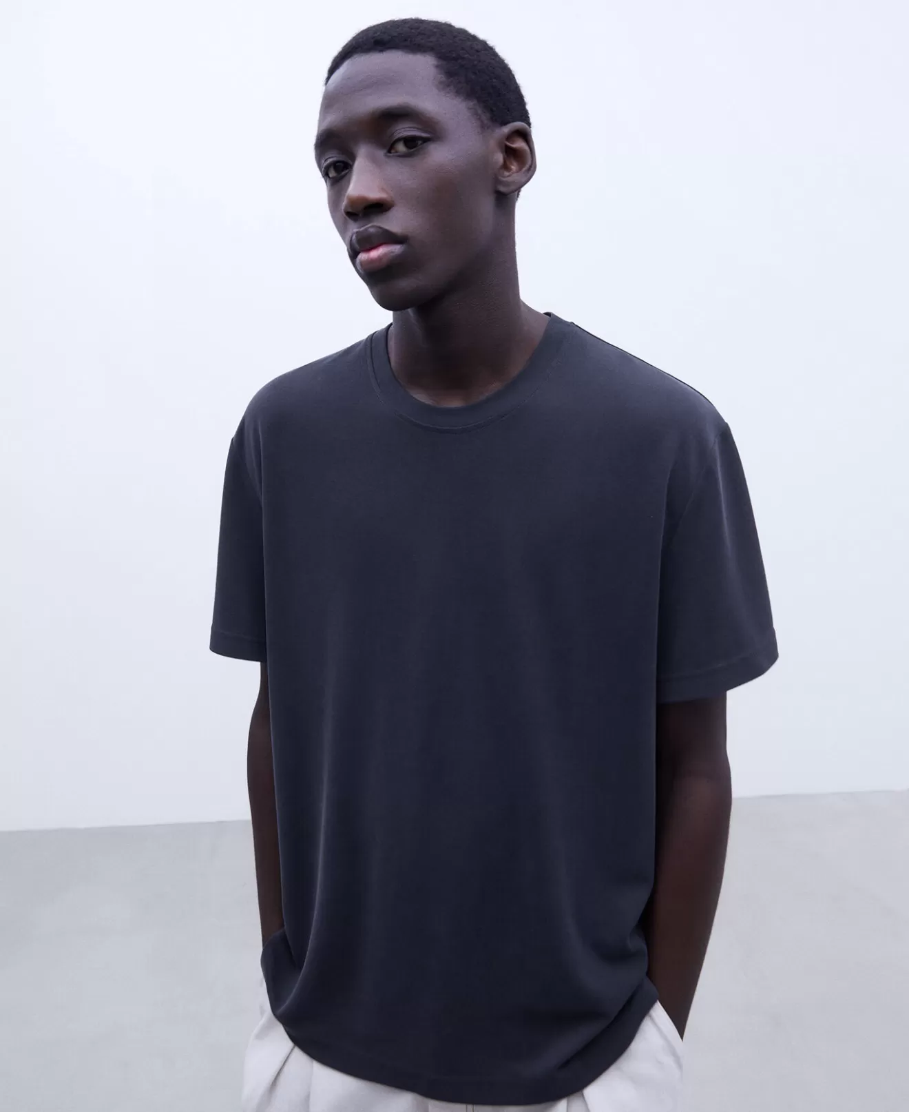 Oversize-T-Shirt Aus Modal>Adolfo Dominguez Clearance