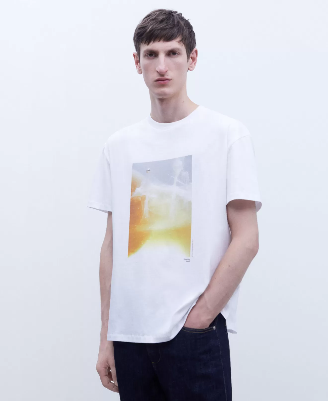 Oversize-T-Shirt Mit Foto-Print>Adolfo Dominguez Online