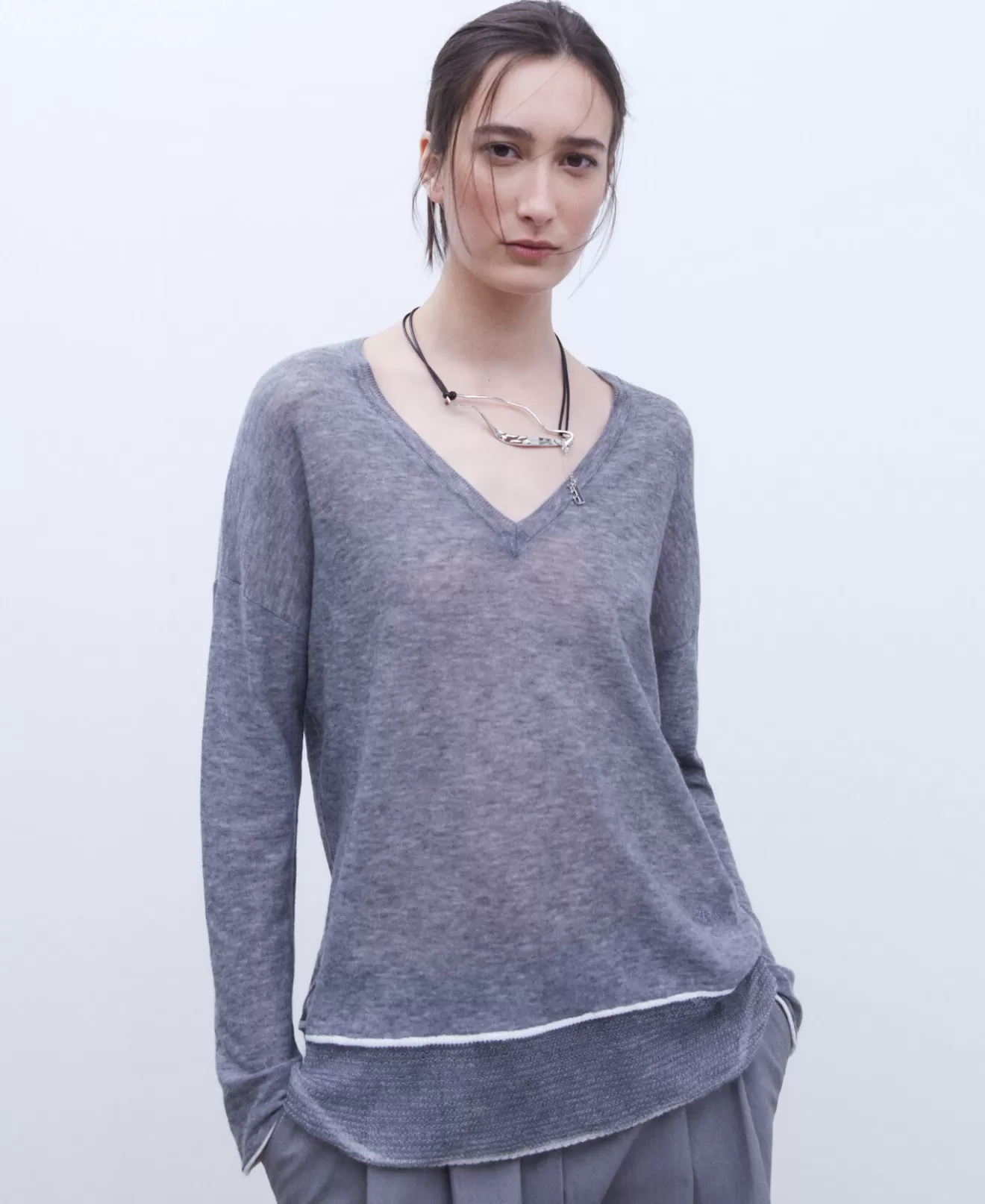 Pullover Aus Merinowolle>Adolfo Dominguez Shop