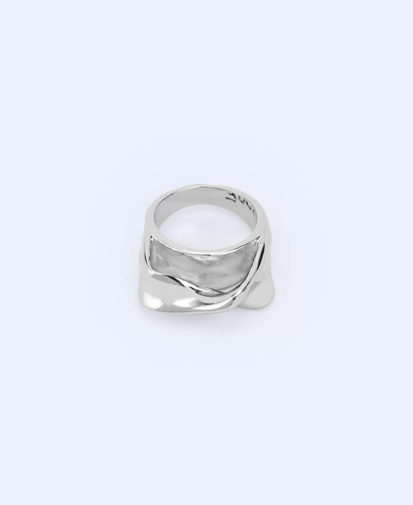 Ring Aus Zink Mit Twist-Motiv>Adolfo Dominguez Cheap