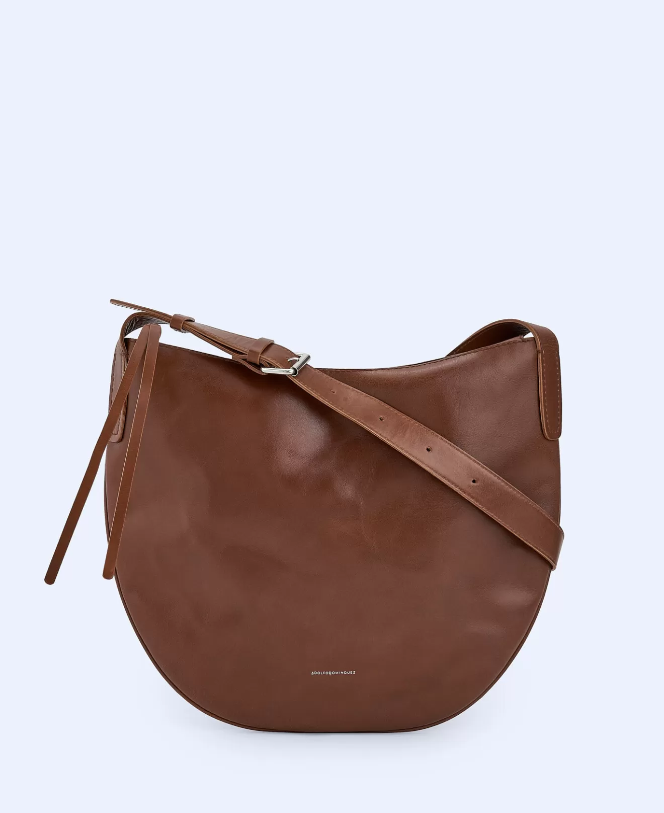 Runde Hobo-Tasche Aus Nachhaltigem Leder>Adolfo Dominguez Cheap